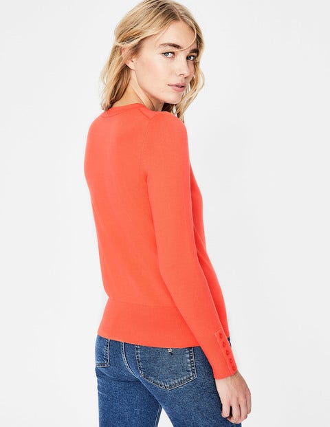 Tilda Crew Neck Jumper - Bright Watermelon Tilda Crew Neck Jumper - Bright Watermelon