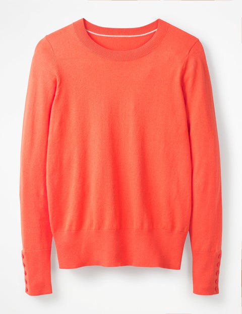 Tilda Crew Neck Jumper - Bright Watermelon Tilda Crew Neck Jumper - Bright Watermelon