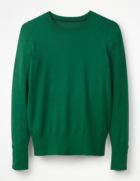Tilda Crew Neck Sweater - Forest Tilda Crew Neck Sweater - Forest