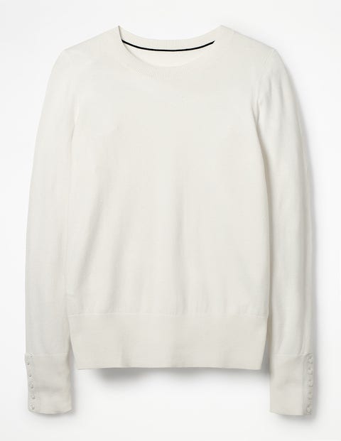 Tilda Crew Neck Jumper - Ivory Tilda Crew Neck Jumper - Ivory