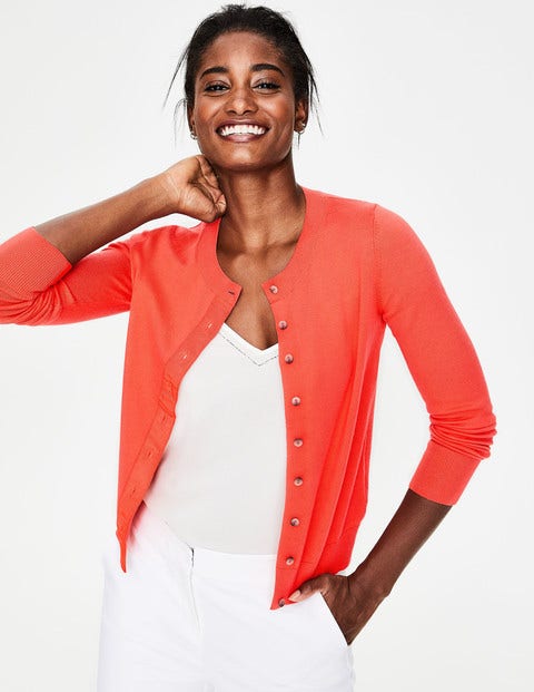 Amelia Crew Cardigan - Watermelon Punch Amelia Crew Cardigan - Watermelon Punch