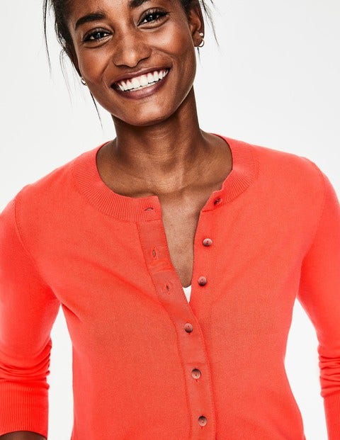 Amelia Crew Cardigan - Watermelon Punch Amelia Crew Cardigan - Watermelon Punch
