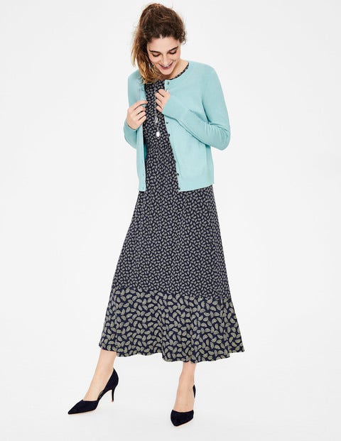 Amelia Crew Cardigan - Pastel Blue Amelia Crew Cardigan - Pastel Blue