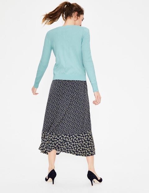 Amelia Crew Cardigan - Pastel Blue Amelia Crew Cardigan - Pastel Blue