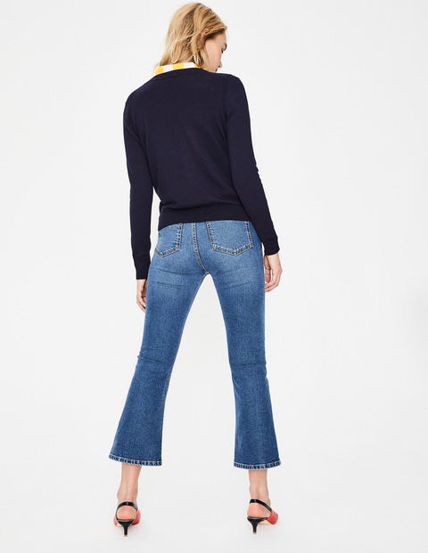 Amelia Crew Cardigan - Navy Amelia Crew Cardigan - Navy