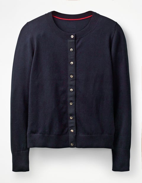 Amelia Crew Cardigan - Navy Amelia Crew Cardigan - Navy