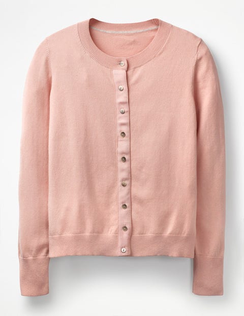 Amelia Crew Cardigan - Chalky Pink Amelia Crew Cardigan - Chalky Pink