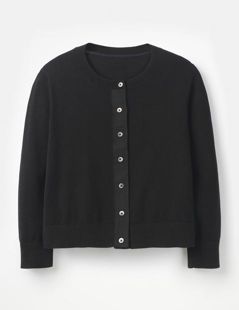 Amelia Kurzer Cardigan - Schwarz Amelia Kurzer Cardigan - Schwarz