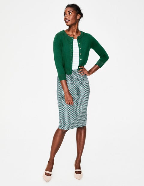 Amelia Crop Cardigan - Forest Amelia Crop Cardigan - Forest