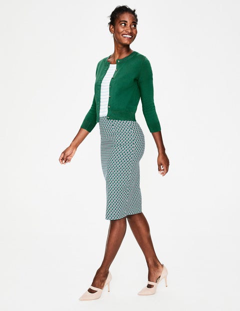 Amelia Crop Cardigan - Forest Amelia Crop Cardigan - Forest