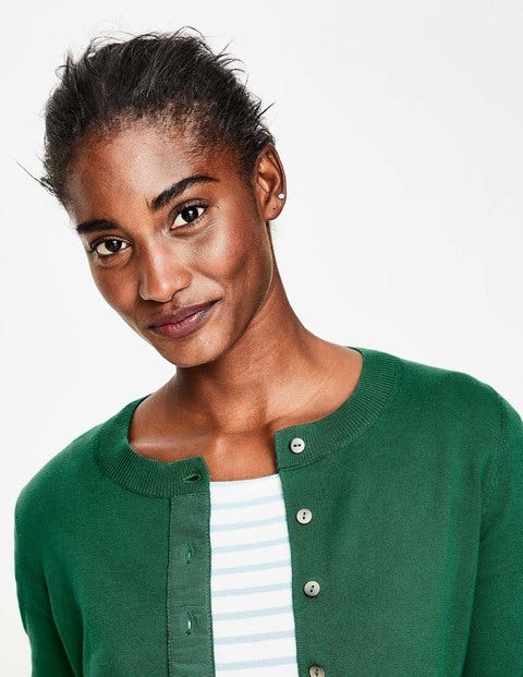 Amelia Crop Cardigan - Forest Amelia Crop Cardigan - Forest