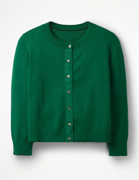 Amelia Crop Cardigan - Forest Amelia Crop Cardigan - Forest