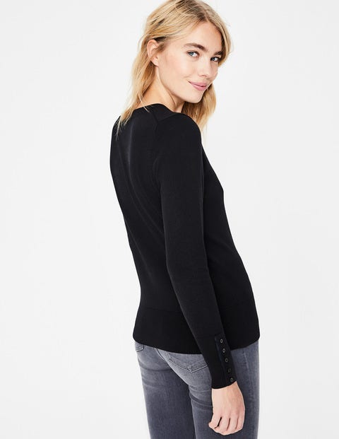 Pull À Col En V Tilda - Noir Pull À Col En V Tilda - Noir