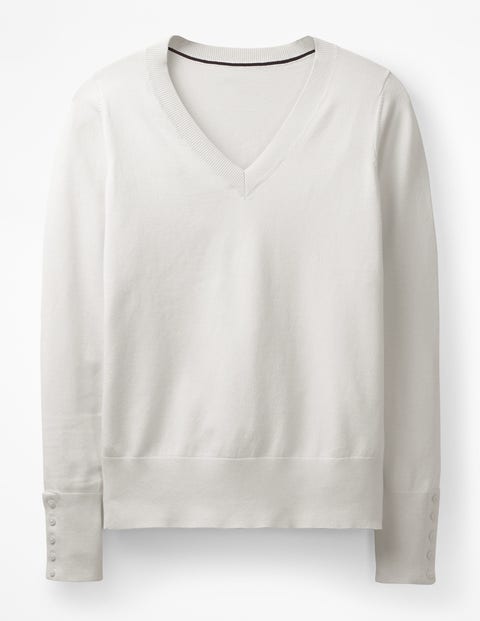 Tilda V Neck Sweater - Ivory Tilda V Neck Sweater - Ivory