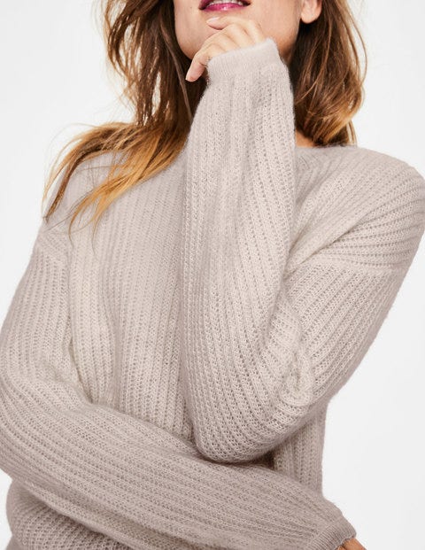 Francesca Jumper - Oatmeal Melange Francesca Jumper - Oatmeal Melange