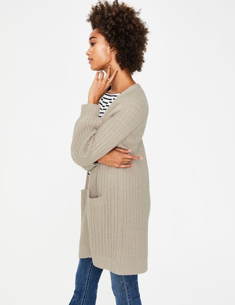 Edie Cardigan - Chinchilla Melange Edie Cardigan - Chinchilla Melange