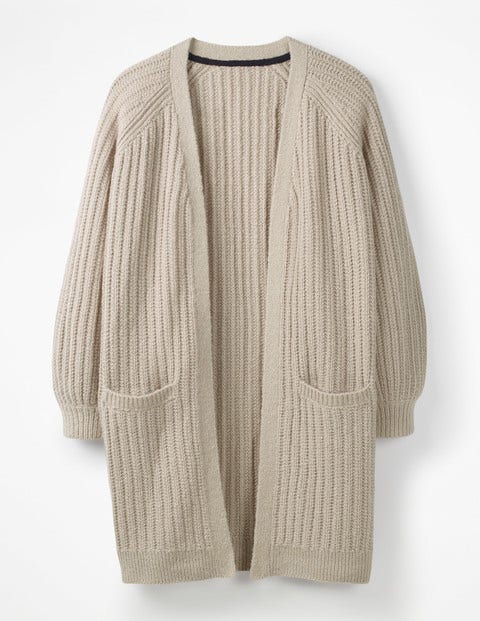 Edie Cardigan - Chinchilla Melange Edie Cardigan - Chinchilla Melange