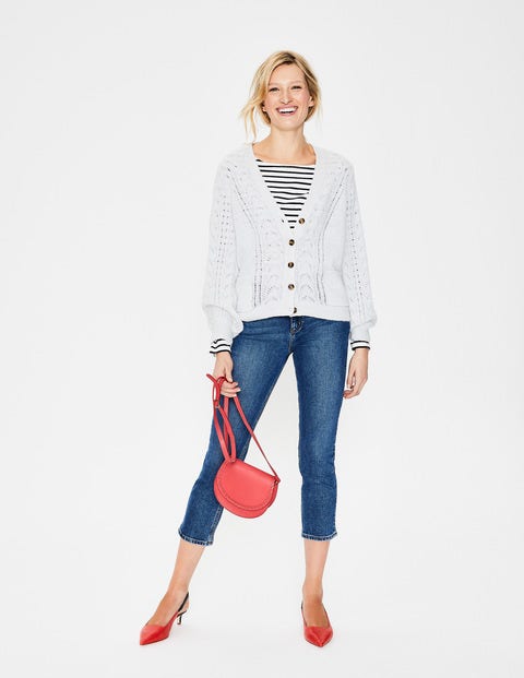 Erica Cardigan - Silver Melange Erica Cardigan - Silver Melange