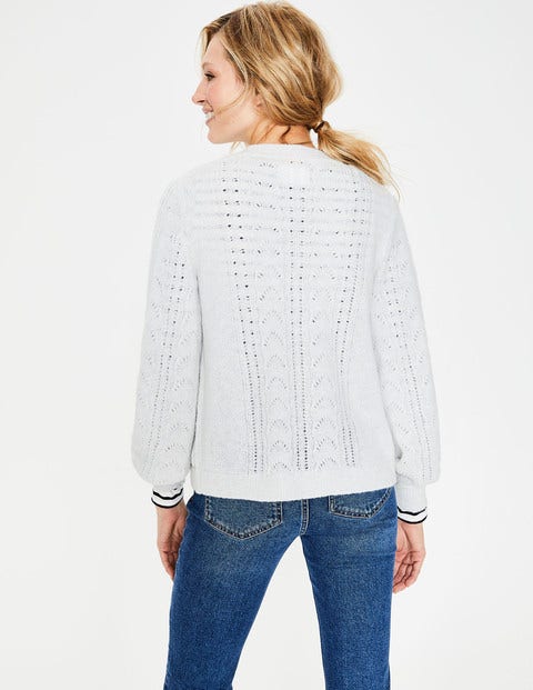 Erica Cardigan - Silver Melange Erica Cardigan - Silver Melange