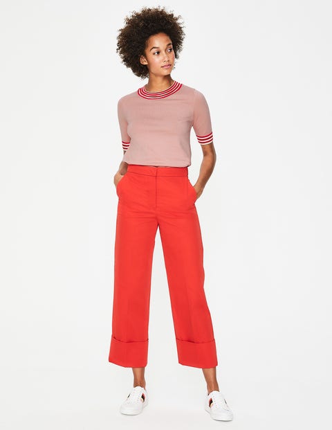 Rachel Knitted Tee - Chalky Pink Rachel Knitted Tee - Chalky Pink