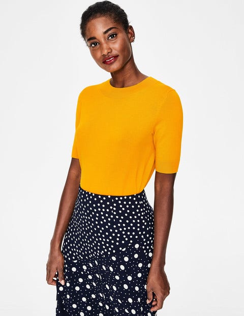 Rachel Knitted Tee - Happy Rachel Knitted Tee - Happy
