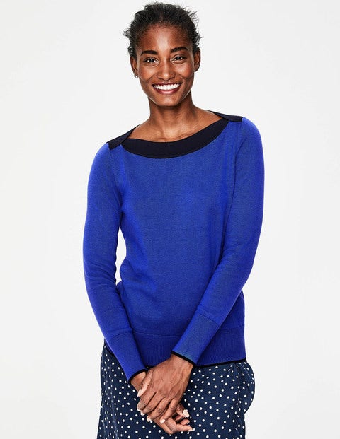Louisa Sweater - Cobalt Louisa Sweater - Cobalt