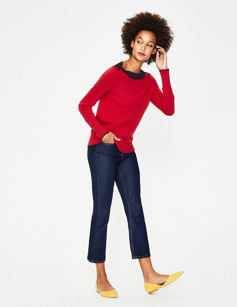 Louisa Sweater - Poinsettia Louisa Sweater - Poinsettia