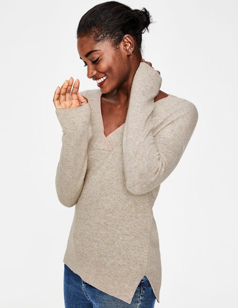 Ophelia Jumper - Chinchilla Melange Ophelia Jumper - Chinchilla Melange