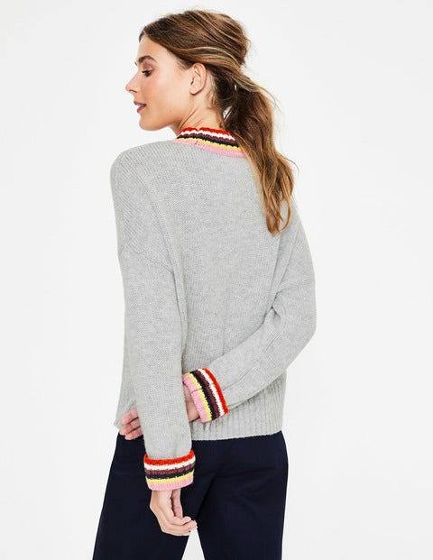 Lily Jumper - Grey Melange Lily Jumper - Grey Melange