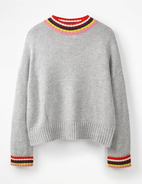 Lily Jumper - Grey Melange Lily Jumper - Grey Melange