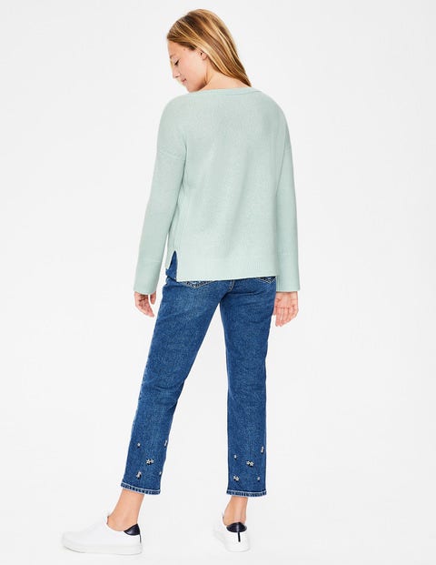 Melinda Cashmere Jumper - Mint Cake Melinda Cashmere Jumper - Mint Cake