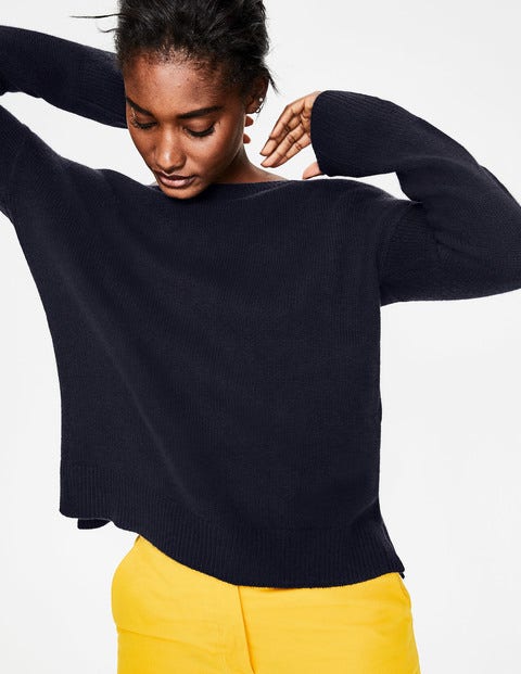 Dana Cashmere Jumper - Navy Dana Cashmere Jumper - Navy