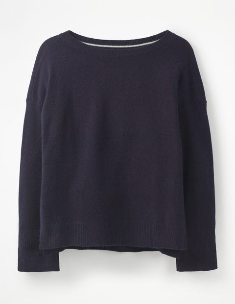 Dana Cashmere Jumper - Navy Dana Cashmere Jumper - Navy