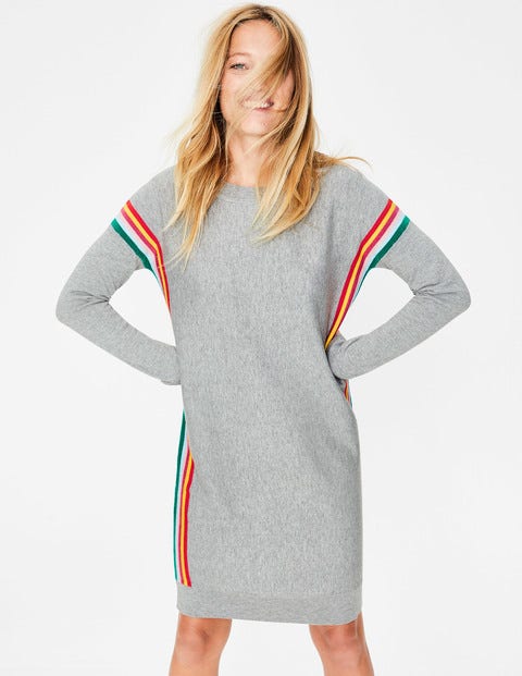 Talise Knitted Dress - Grey Melange Talise Knitted Dress - Grey Melange