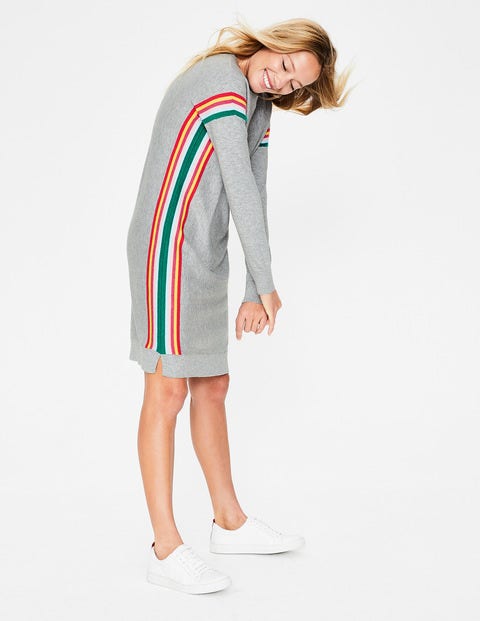 Talise Knitted Dress - Grey Melange Talise Knitted Dress - Grey Melange