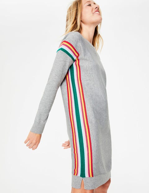 Talise Knitted Dress - Grey Melange Talise Knitted Dress - Grey Melange