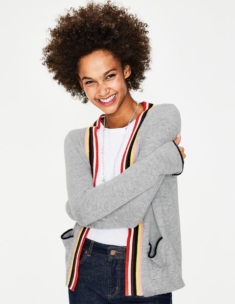 Effie Cardigan - Grey Melange Effie Cardigan - Grey Melange