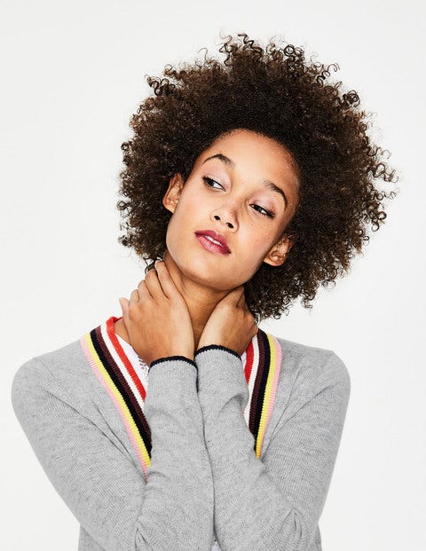 Effie Cardigan - Grey Melange Effie Cardigan - Grey Melange