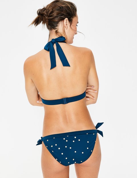 Tie Bikini Bottoms - Gold Foil Spot Tie Bikini Bottoms - Gold Foil Spot