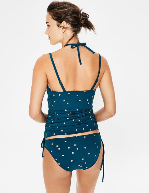 Sardinia Tankini Top - Gold Foil Spot Sardinia Tankini Top - Gold Foil Spot