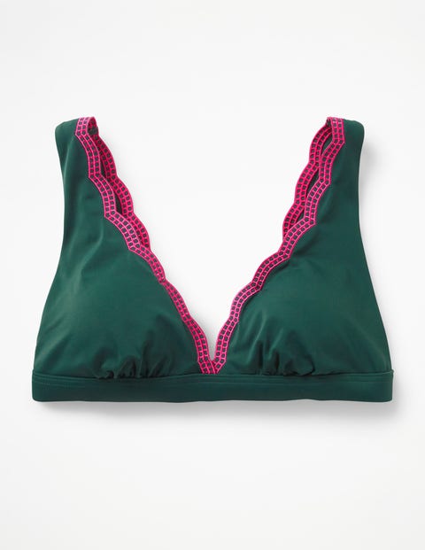 Corfu Bikini Top - Hunter Green Corfu Bikini Top - Hunter Green