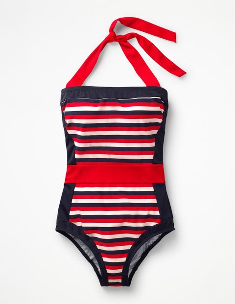 Santorini Swimsuit - Red/Ink Stripe Santorini Swimsuit - Red/Ink Stripe