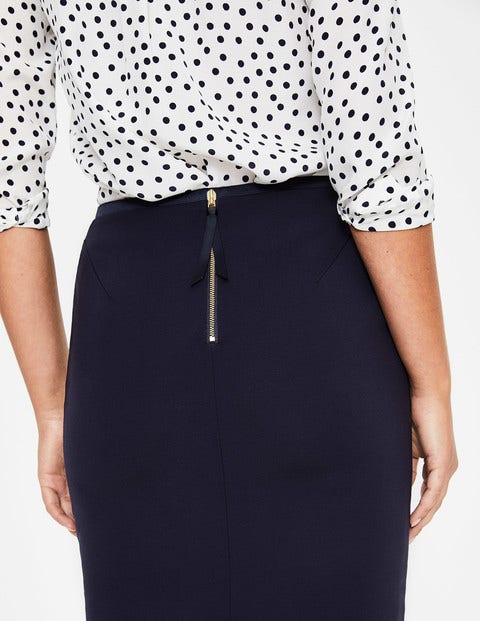 Hampshire Ponte Skirt - Navy Hampshire Ponte Skirt - Navy