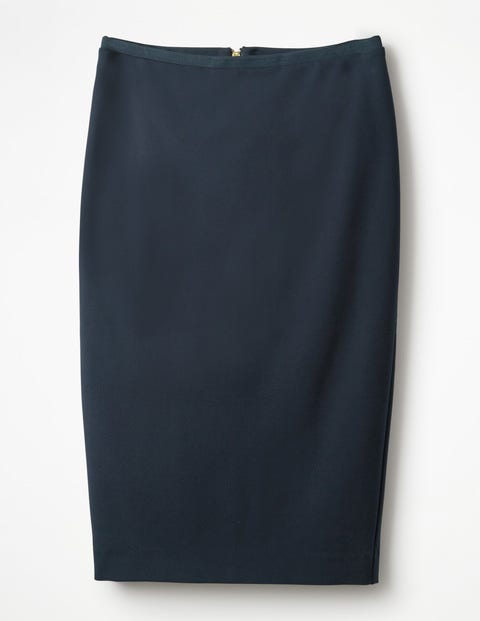 Hampshire Ponte Skirt - Navy Hampshire Ponte Skirt - Navy