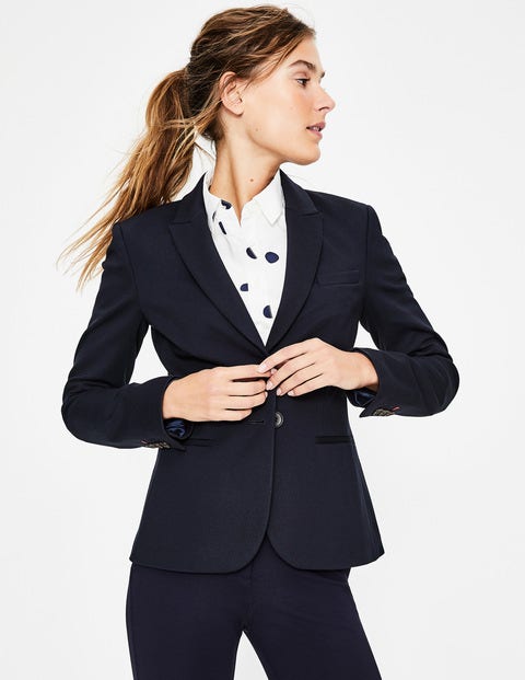 Elizabeth Ponte-Blazer - Navy Elizabeth Ponte-Blazer - Navy