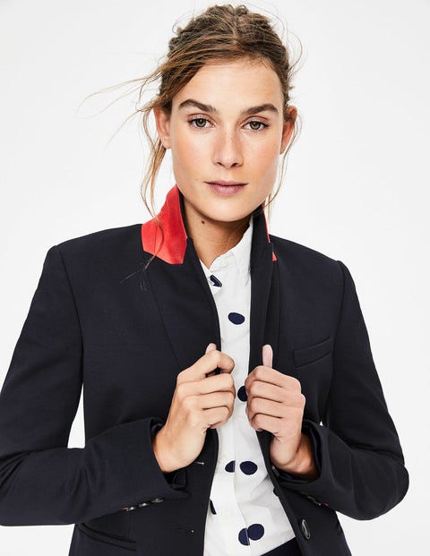 Elizabeth Ponte-Blazer - Navy Elizabeth Ponte-Blazer - Navy