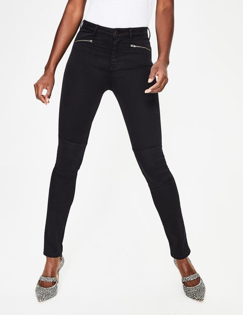 Brighton Biker Skinny Jeans - Black Brighton Biker Skinny Jeans - Black