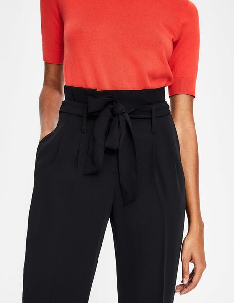 Melina Paperbag Pants - Black Melina Paperbag Pants - Black