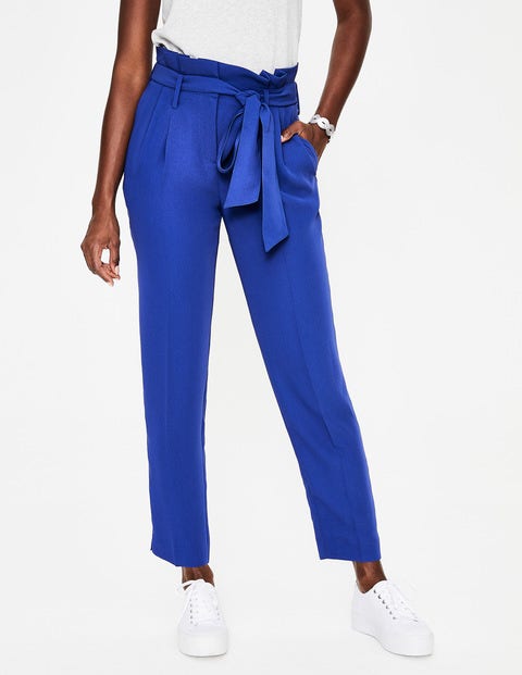 Melina Paperbag Pants - Cobalt Melina Paperbag Pants - Cobalt