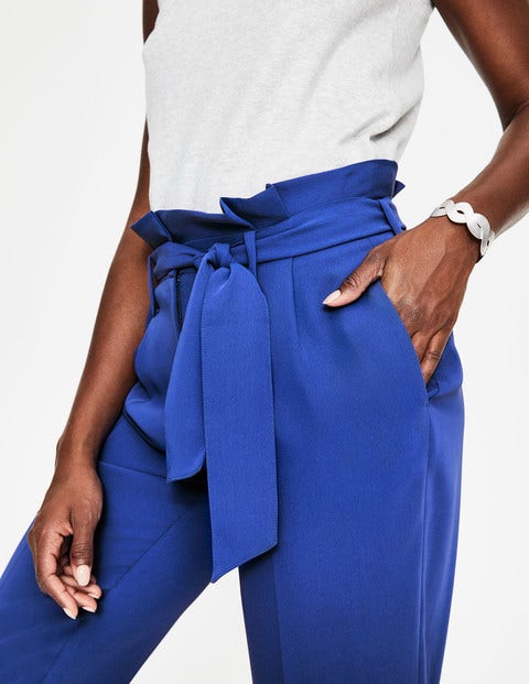 Melina Paperbag Pants - Cobalt Melina Paperbag Pants - Cobalt